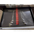 Cabinet tool set for auto repair garage tools